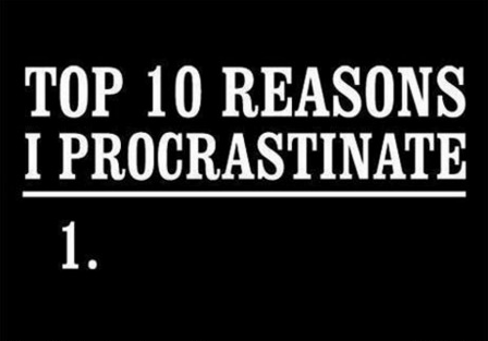 how to overcome procrastination as a blogger